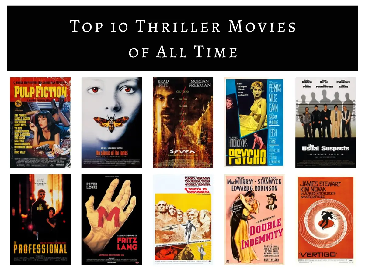 Top 10 Thriller Movies of All Time