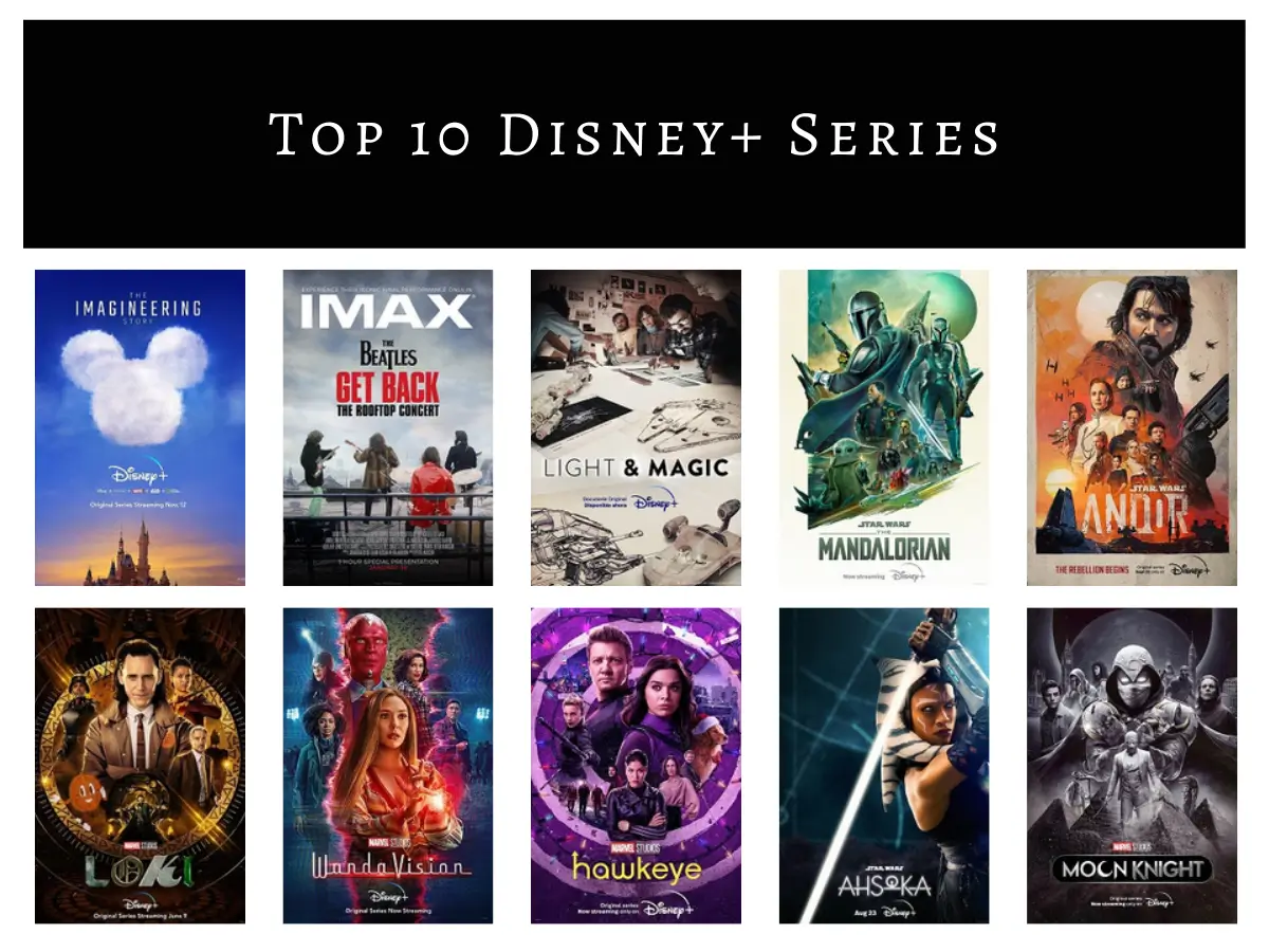 Top 10 Disney+ Series