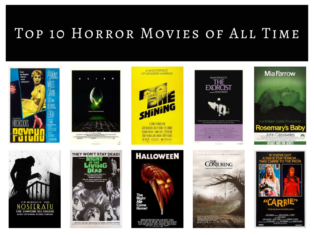 Top 10 Horror Movies of All Time