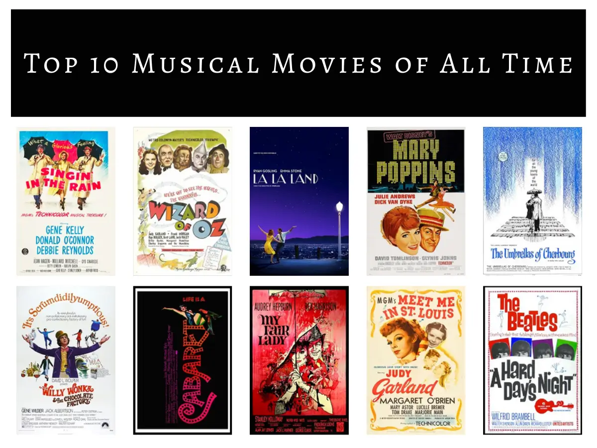 Top 10 Musical Movies of All Time
