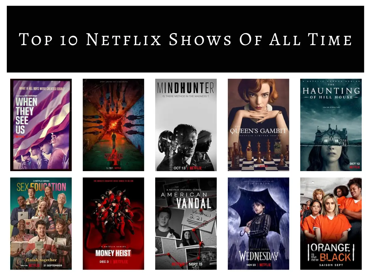 Top 10 Netflix Shows Of All Time