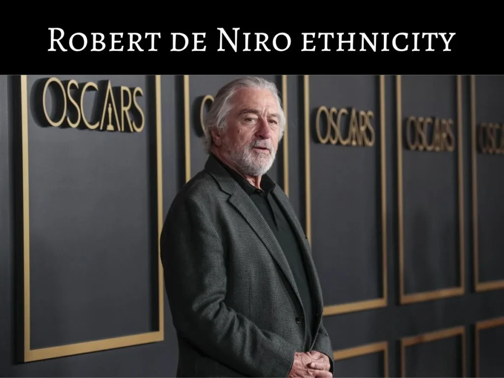 robert de niro ethnicity