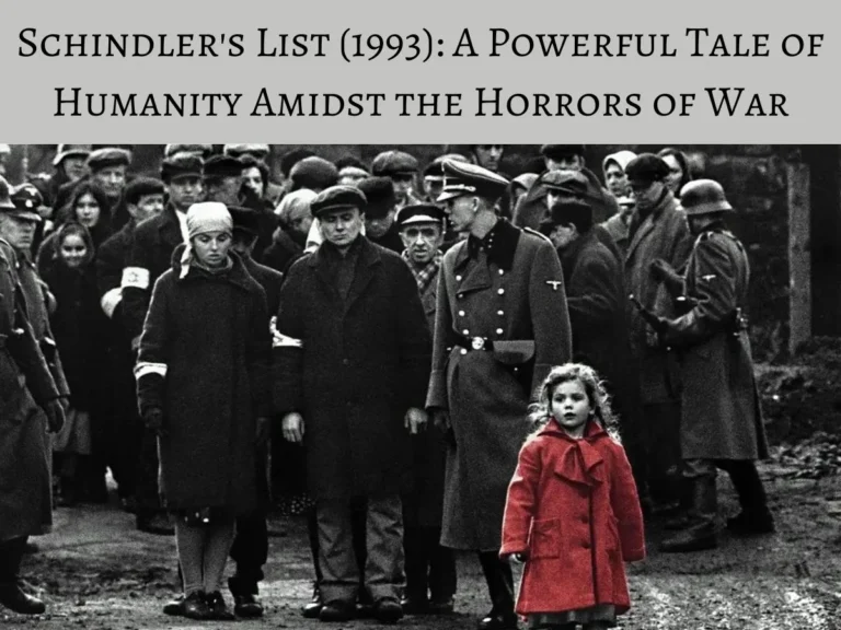 Schindler's List (1993)