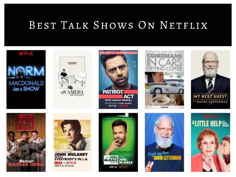 Best Talk Shows On Netflix Of All Time