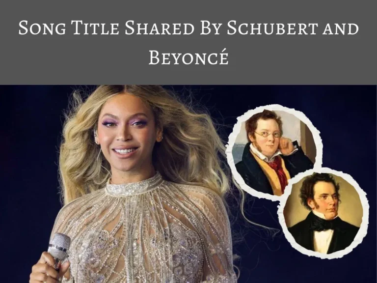 song title shared by schubert and beyoncé